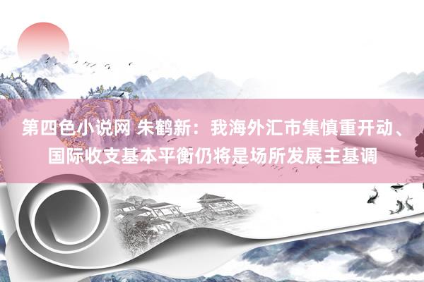 第四色小说网 朱鹤新：我海外汇市集慎重开动、国际收支基本平衡仍将是场所发展主基调