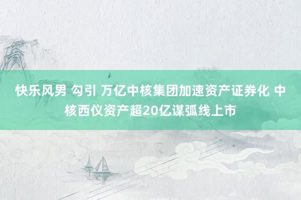 快乐风男 勾引 万亿中核集团加速资产证券化 中核西仪资产超20亿谋弧线上市