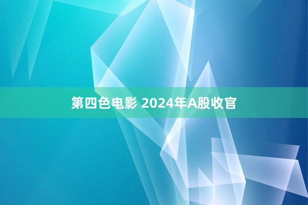 第四色电影 2024年A股收官