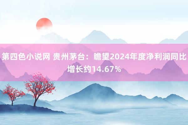 第四色小说网 贵州茅台：瞻望2024年度净利润同比增长约14.67%