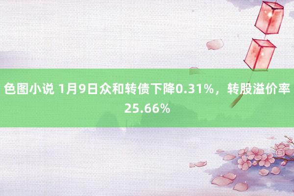 色图小说 1月9日众和转债下降0.31%，转股溢价率25.66%